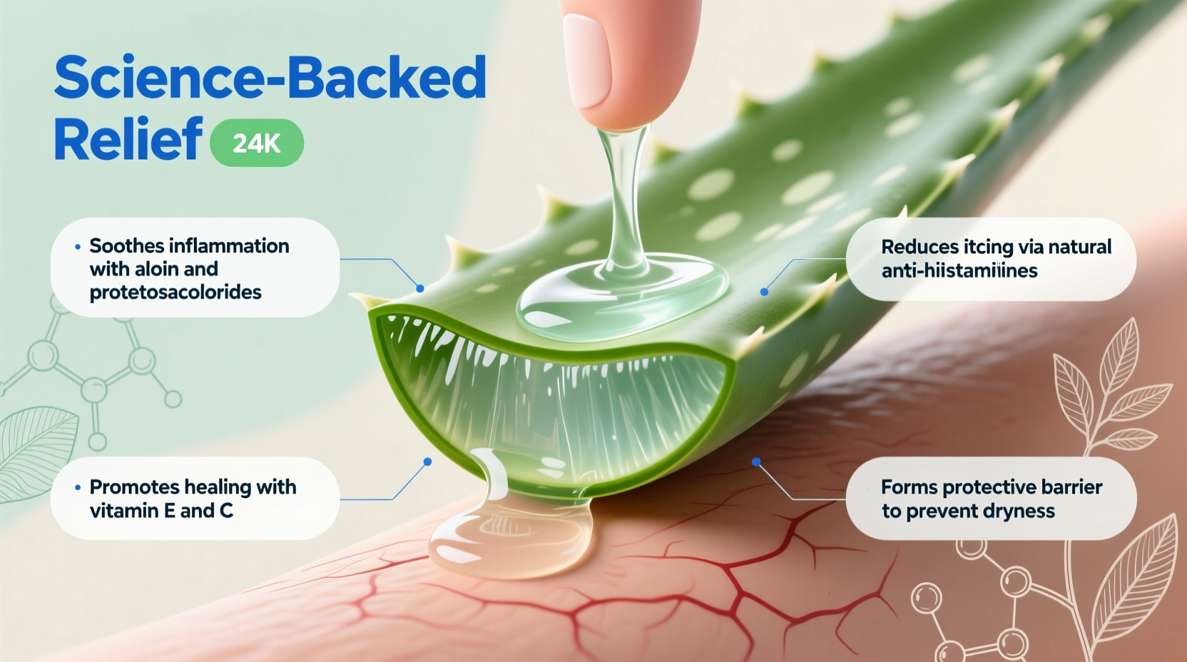 5 Ways Aloe Vera Heals Itchy Skin | TheHomeSprouts