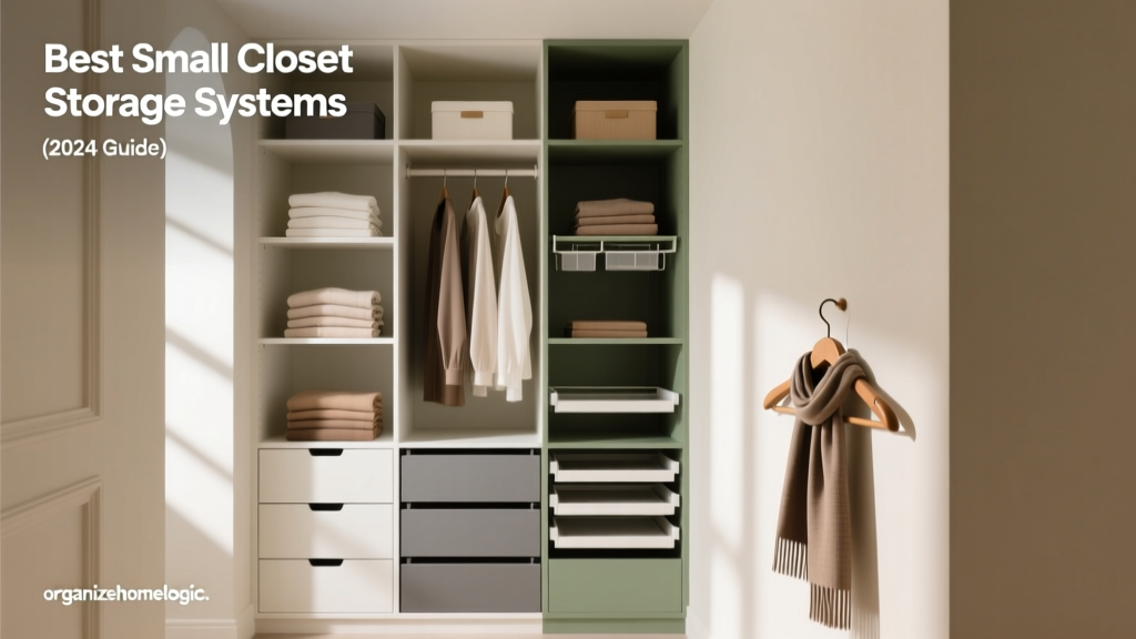 Best Small Closet Storage Systems (2024 Guide)