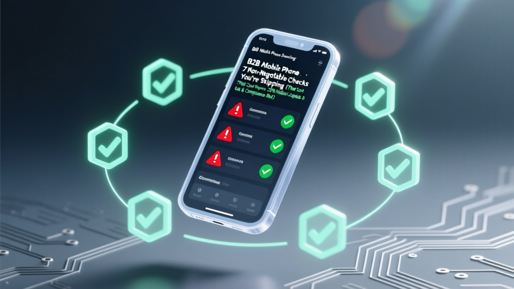 B2B Mobile Phone Sourcing: 7 Non-Negotiable Checks You’re Skipping (That Cost Buyers 23% More in Hidden Logistics & Compliance Risk)