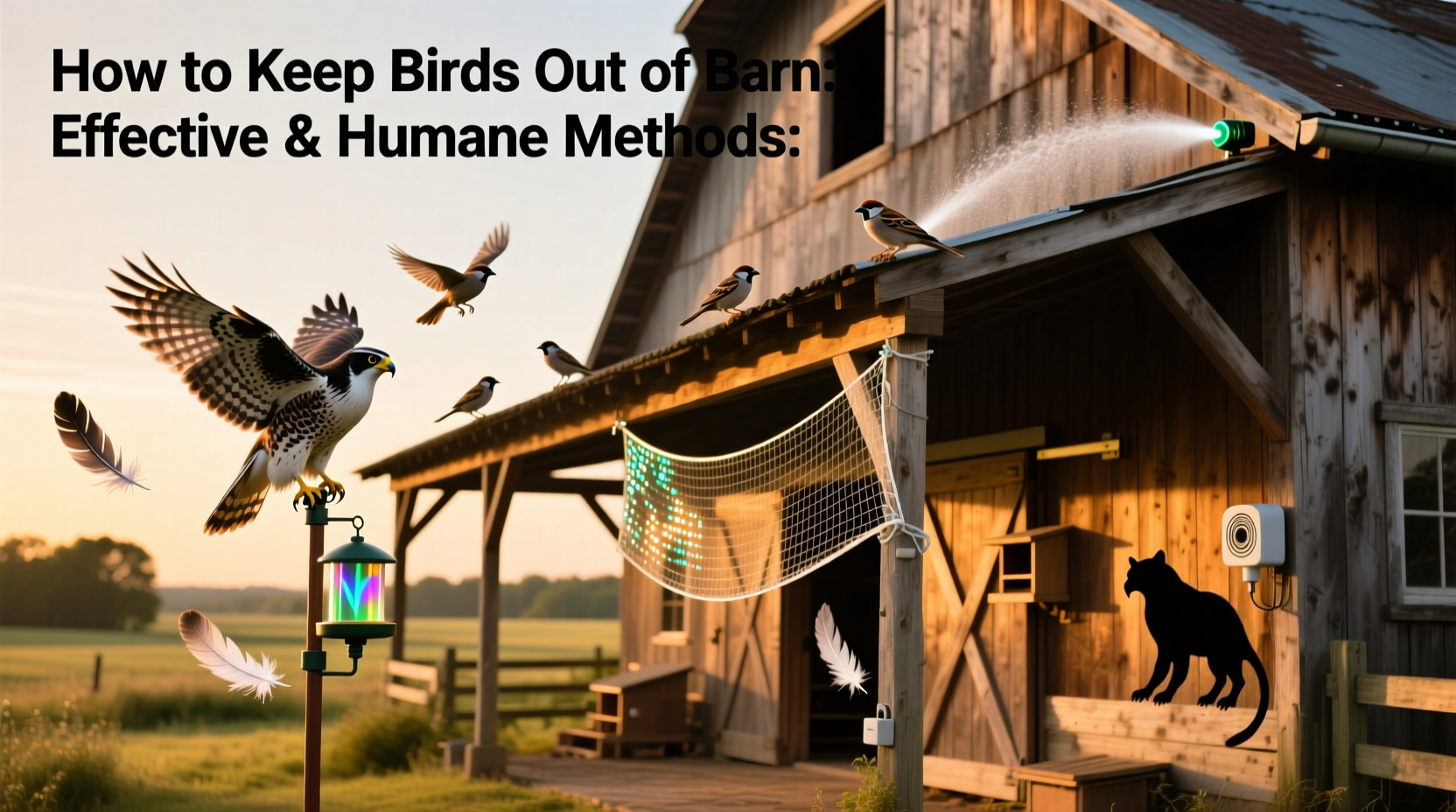 how to keep birds out of barn