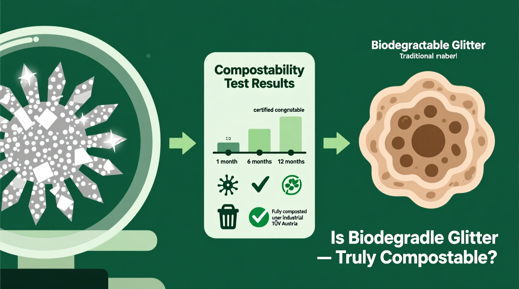 is biodegradable glitter truly compostable or just marketing hype