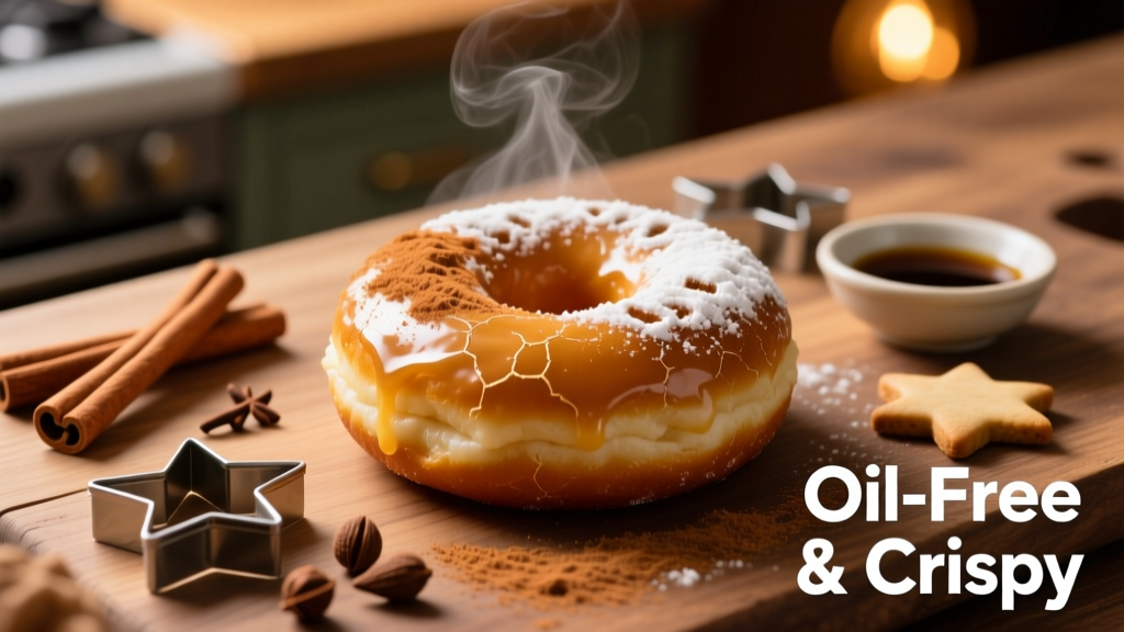 Air Fryer Hanukkah Donuts: Crispy, Light & Oil-Free