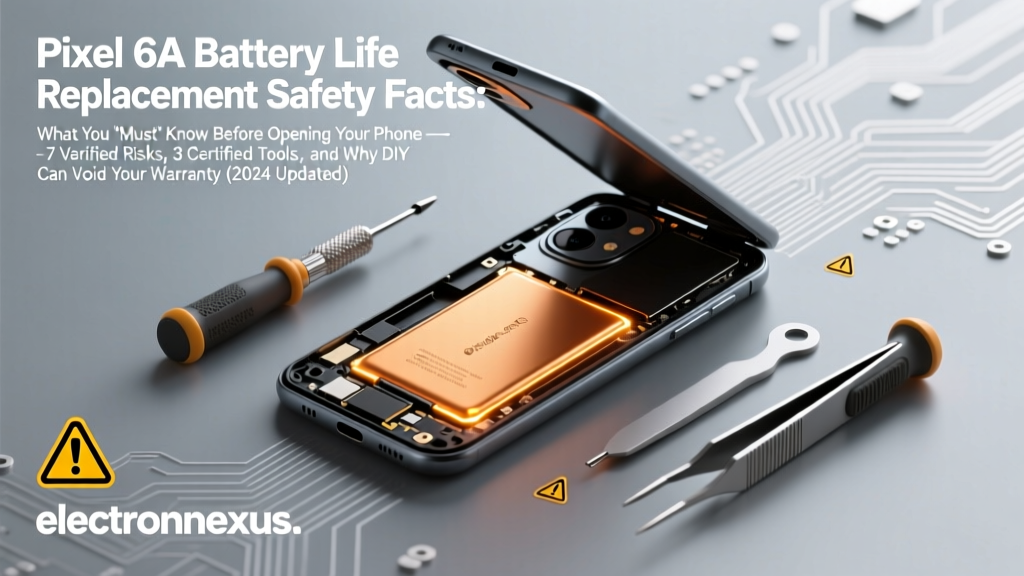 Pixel 6A Battery Life Replacement Safety Facts: What You *Must* Know Before Opening Your Phone — 7 Verified Risks, 3 Certified Tools, and Why DIY Can Void Your Warranty (2024 Updated)