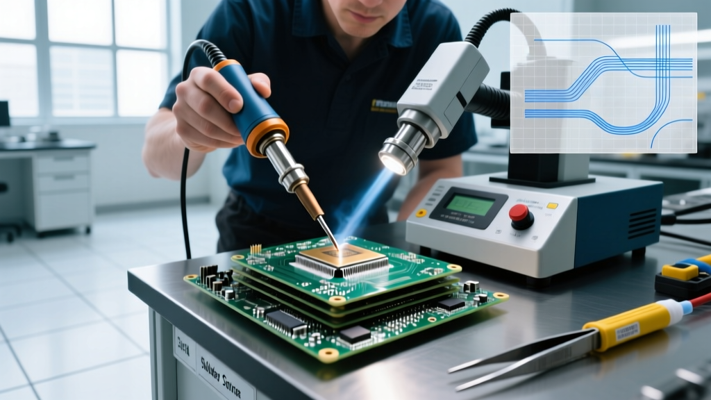 Industrial Techniques for Soldering Motherboard BGA Components