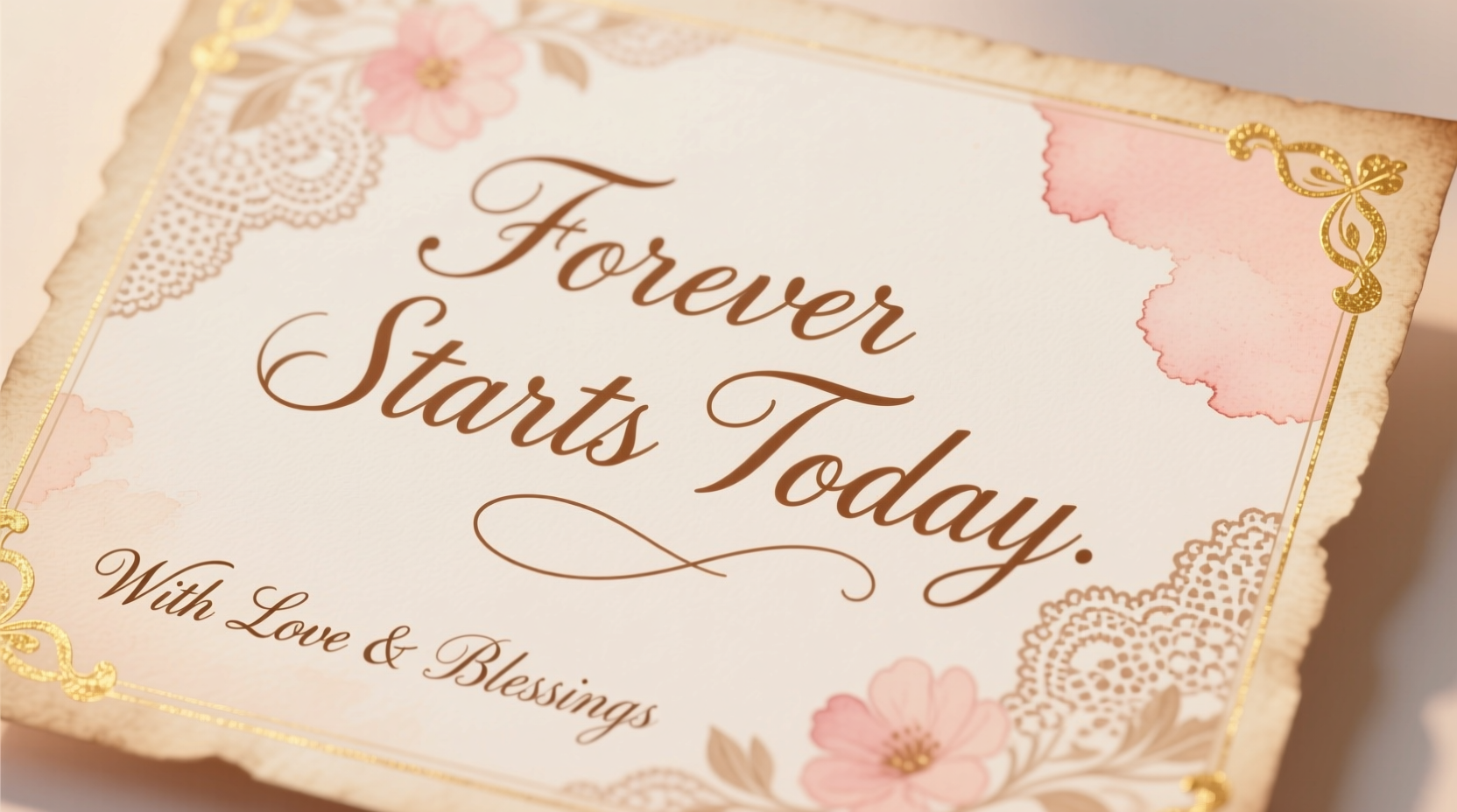 what to say for a wedding card