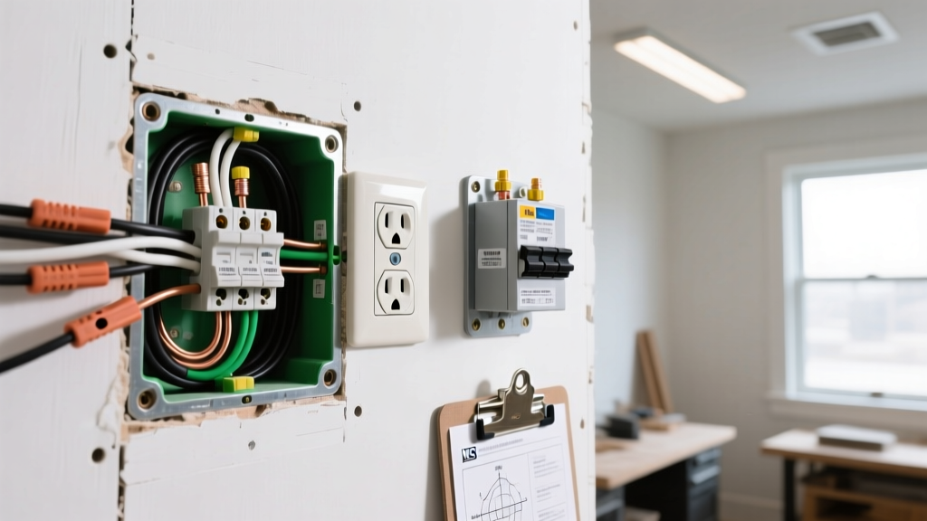 Moving an Electrical Outlet: Wiring Diagrams and NEC Code Guide