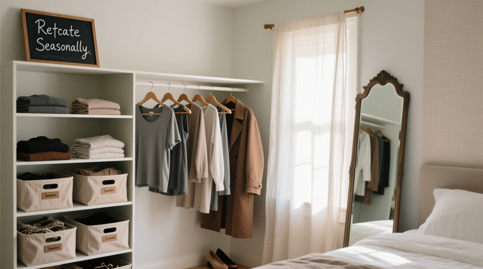 closet organization tips for evolving style