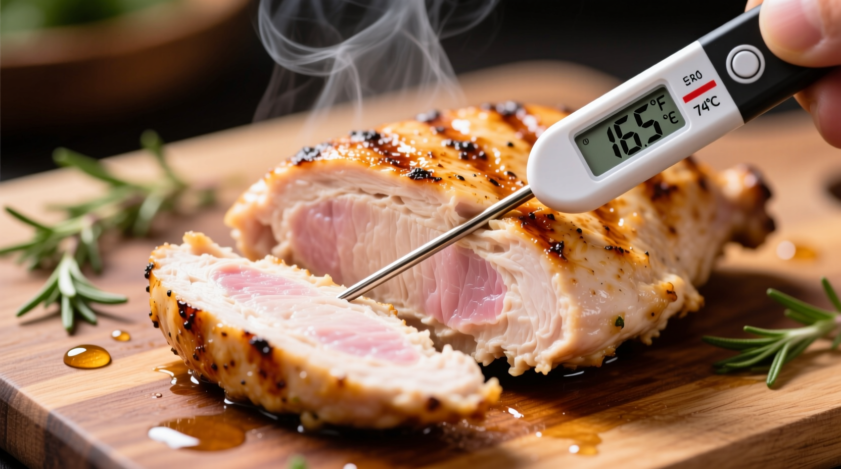 what temperature should chicken be cooked