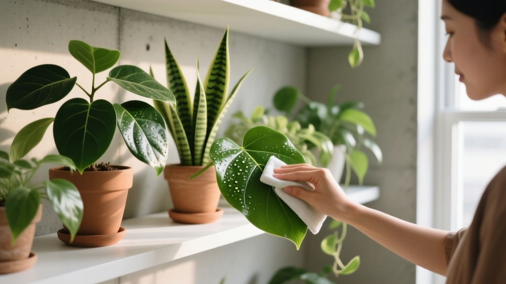 How To Clean Indoor Plant Leaves For Beginners (2026)