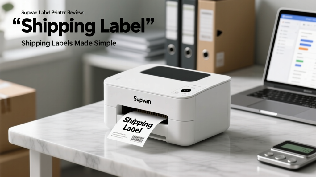 Supvan Label Printer Review: Shipping Labels Made Simple