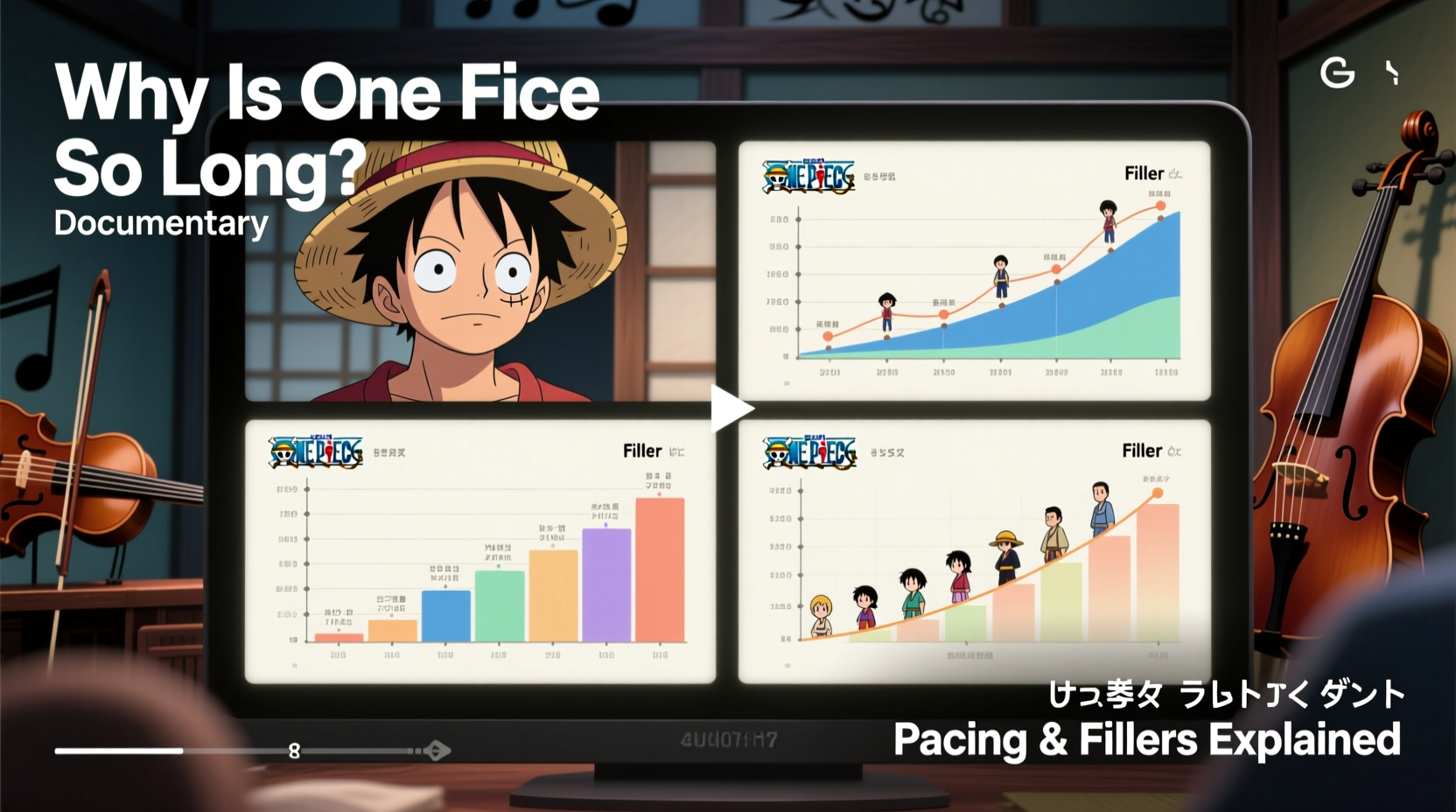 why is one piece anime so long understanding the pacing and filler