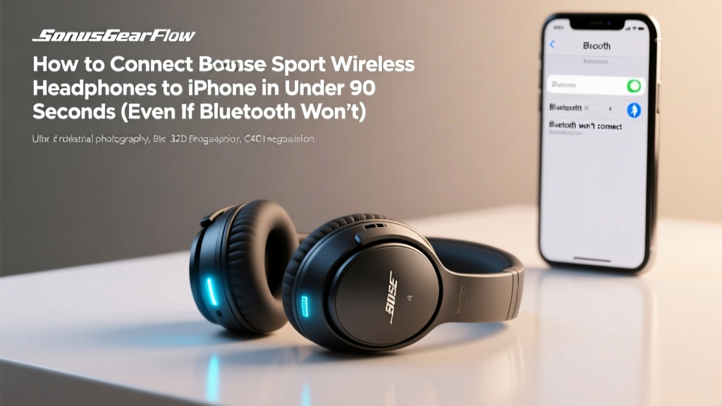 Bose Sport Earbuds iPhone Pairing Fix (2026)