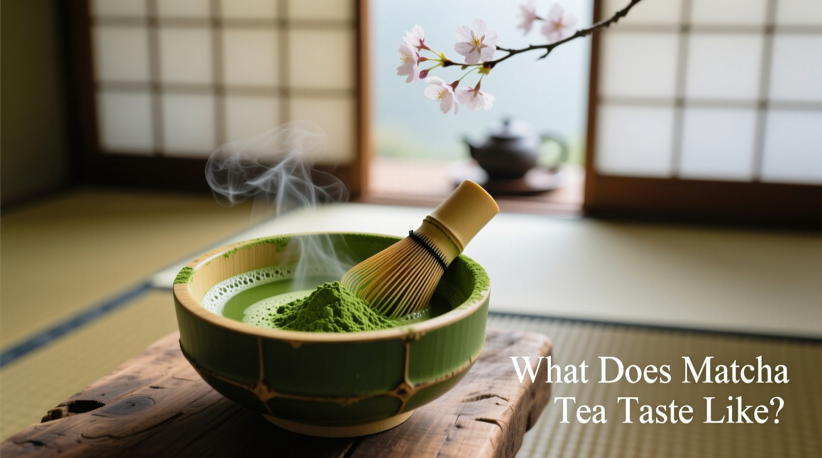 what does matcha tea taste like