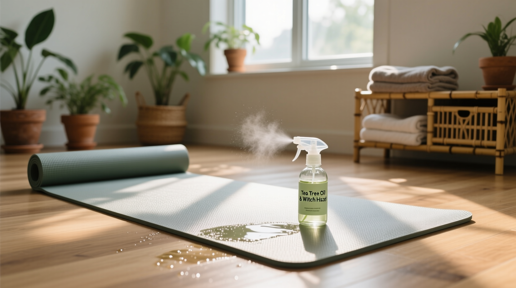 eco friendly yoga mat cleaning