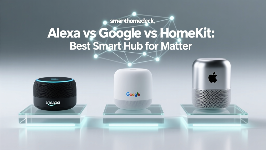 Alexa vs Google vs HomeKit: Best Smart Hub for Matter