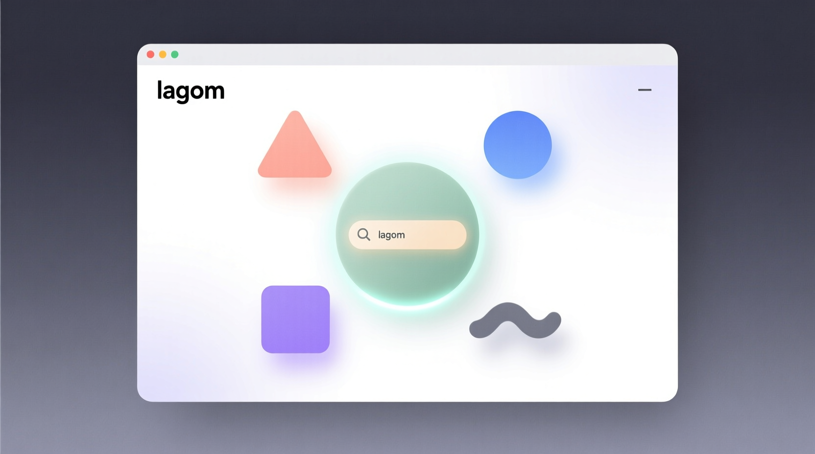 lagom is an informative minimalist browser start page