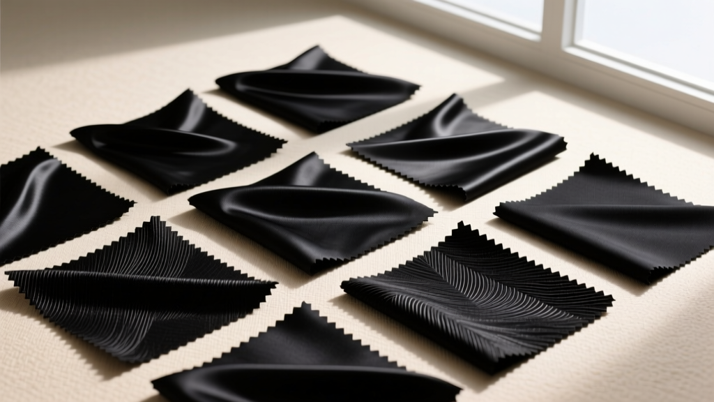 Black Silk Material: Cost-Smart Guide for Designers