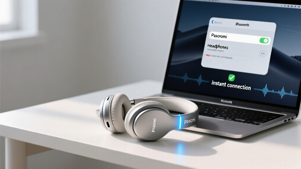 Pasonomi Wireless Headphones to Mac: Fast 2026 Setup