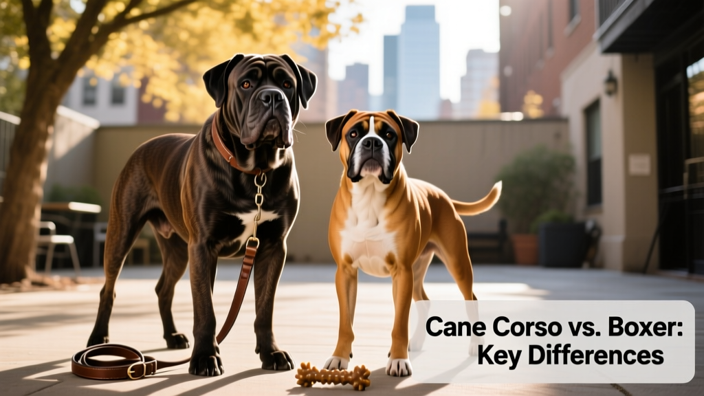 Cane Corso vs. Boxer