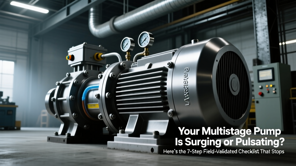 Stop Multistage Pump Surging in 90 Minutes: 7-Step Fix