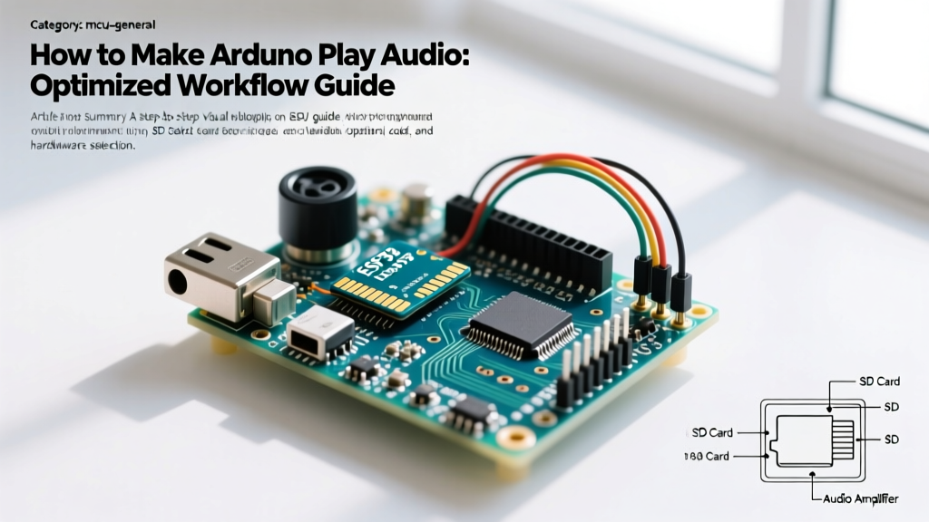 How to Make Arduino Play Audio: Optimized Workflow Guide