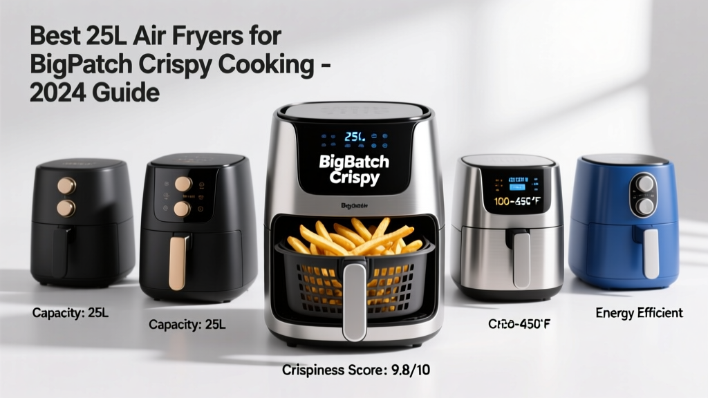 Best 25L Air Fryers: Big-Batch Crispy Cooking Guide