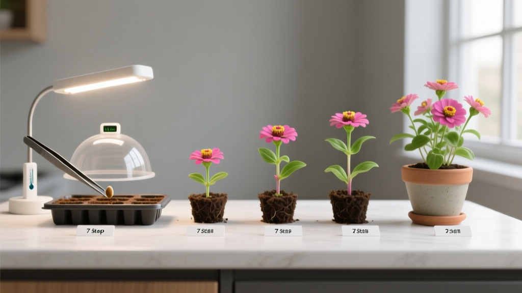 How to Plant Zinnias from Seed Indoors (2026)