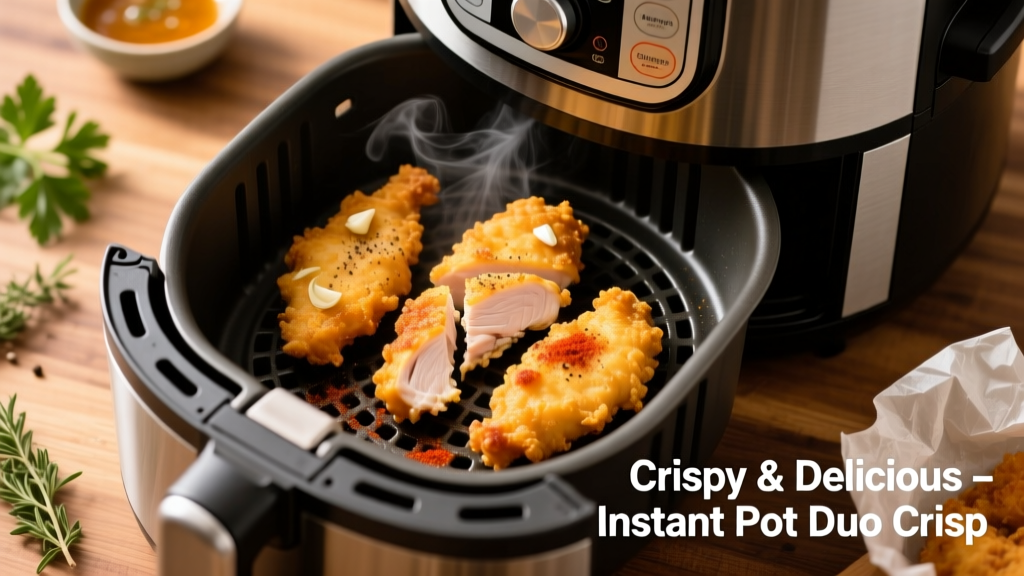 Perfect Chicken Tenders in Instant Pot Duo Crisp Air Fryer