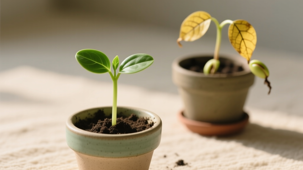 Yellow Leaves on Seedlings? Fix First, Then Start Seeds