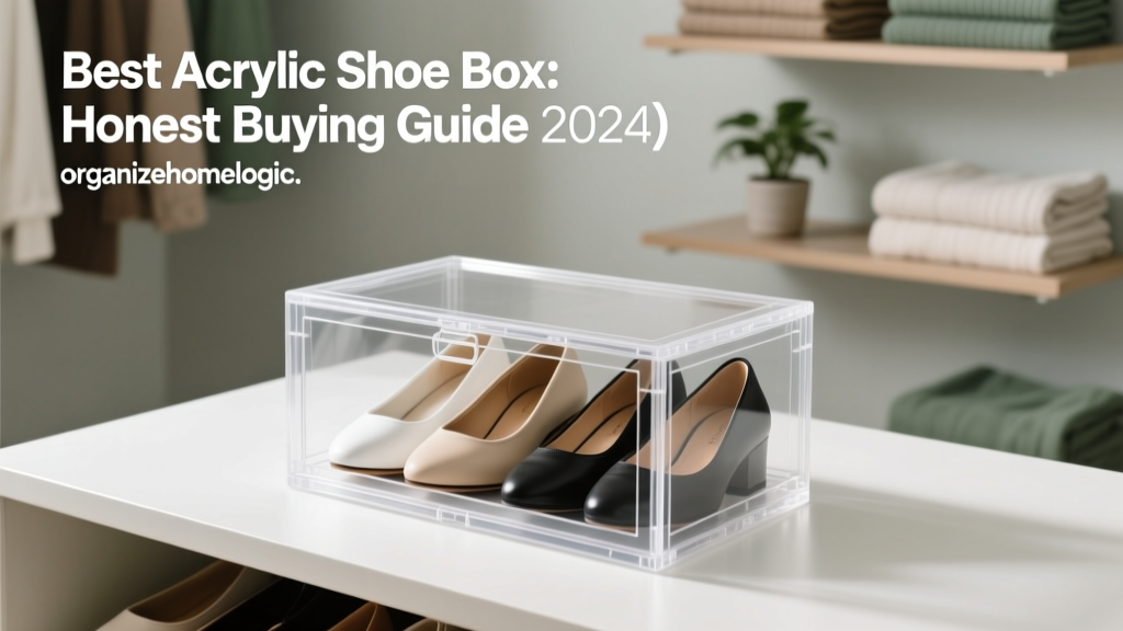 Best Acrylic Shoe Box: Honest Buying Guide (2024)
