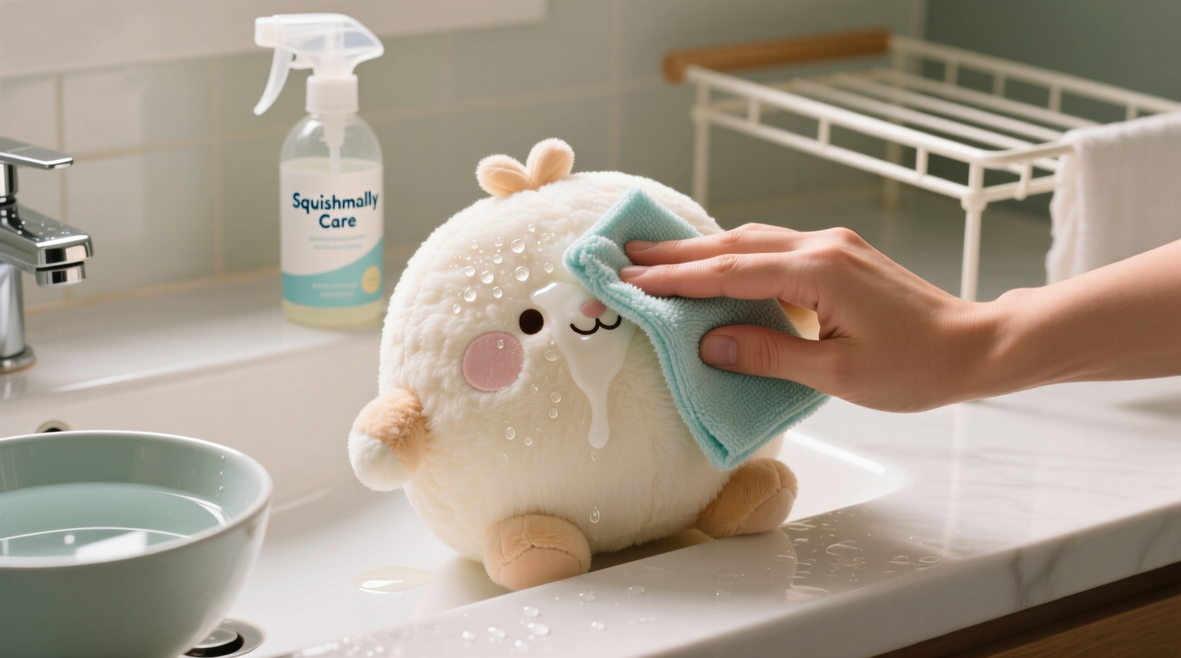 how to clean squishmallows