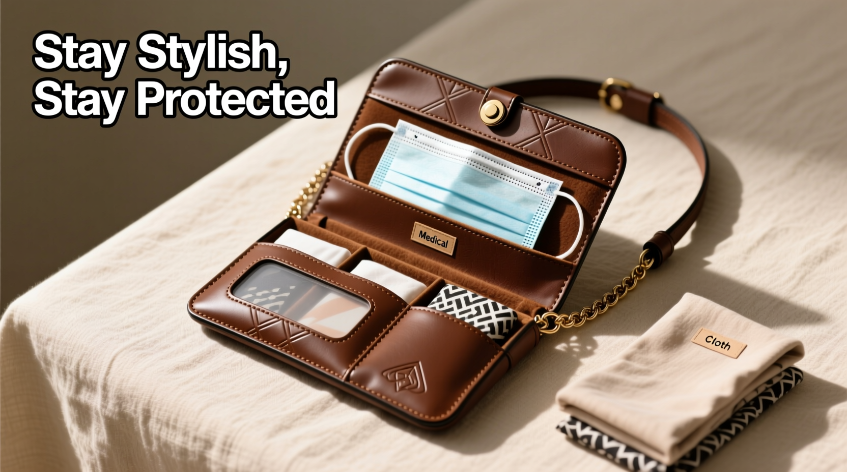 how to carry multiple masks stylishly without losing them