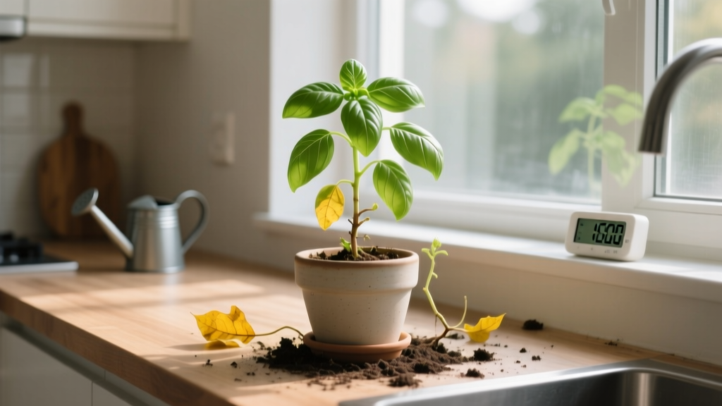 How Often to Water Basil Indoor Plant Care Not Growing