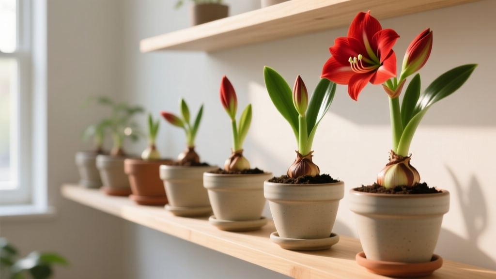 How to Plant Amaryllis Bulbs Indoors on a Budget