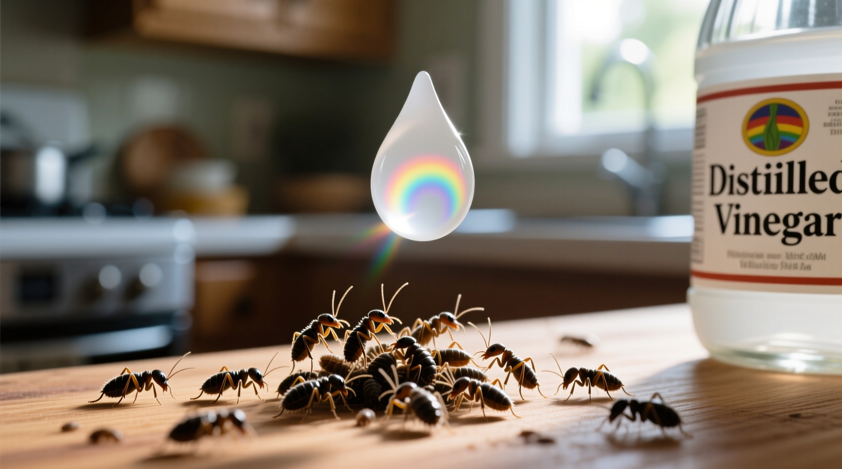 does vinegar kill fleas