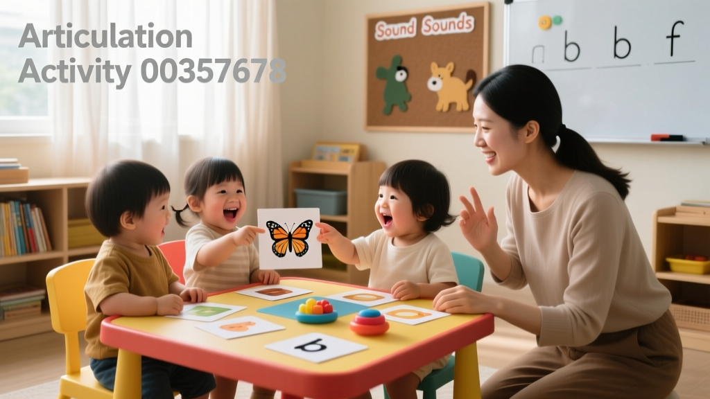 Evidence-Based Articulation Activities for Toddlers: Practical Strategies Backed by Developmental Research