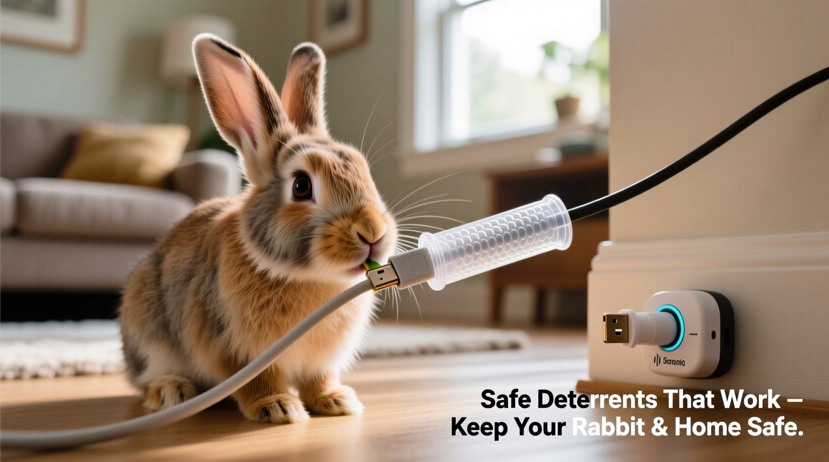 how to stop your rabbit from chewing electrical cords safe deterrents that work