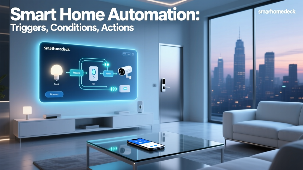 Smart Home Automation: Triggers, Conditions, Actions