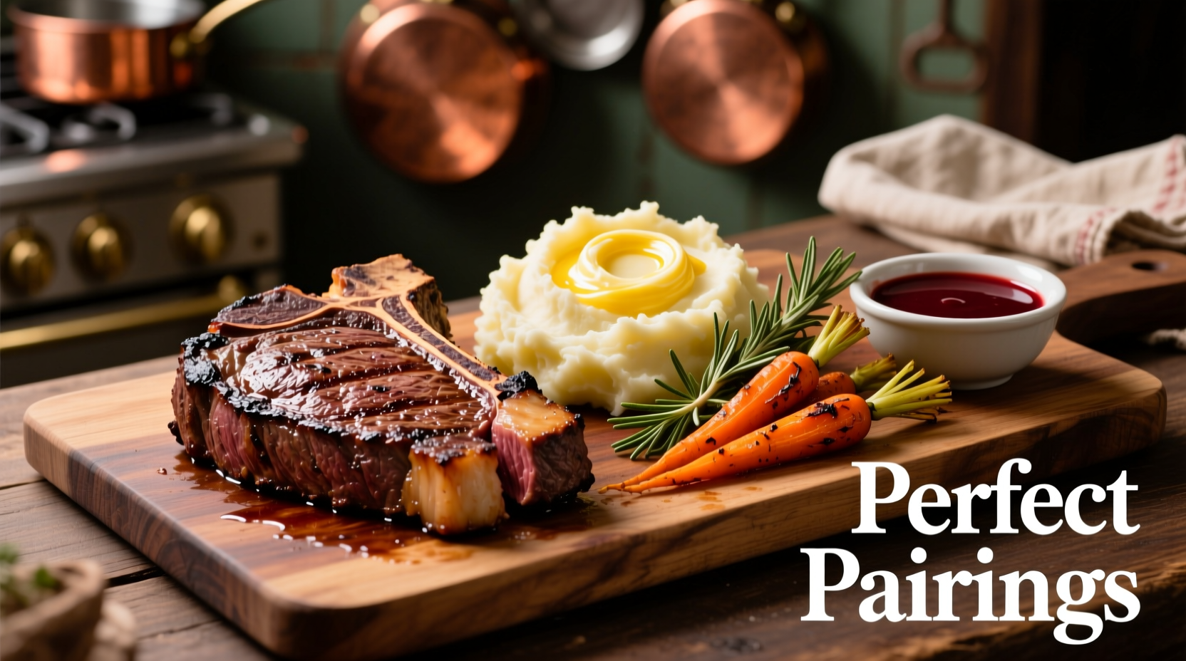 what food goes well with steak