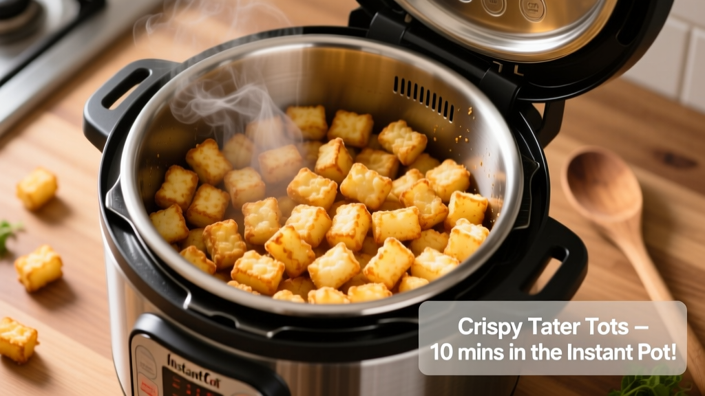 Crispy Frozen Tater Tots in the Instant Pot