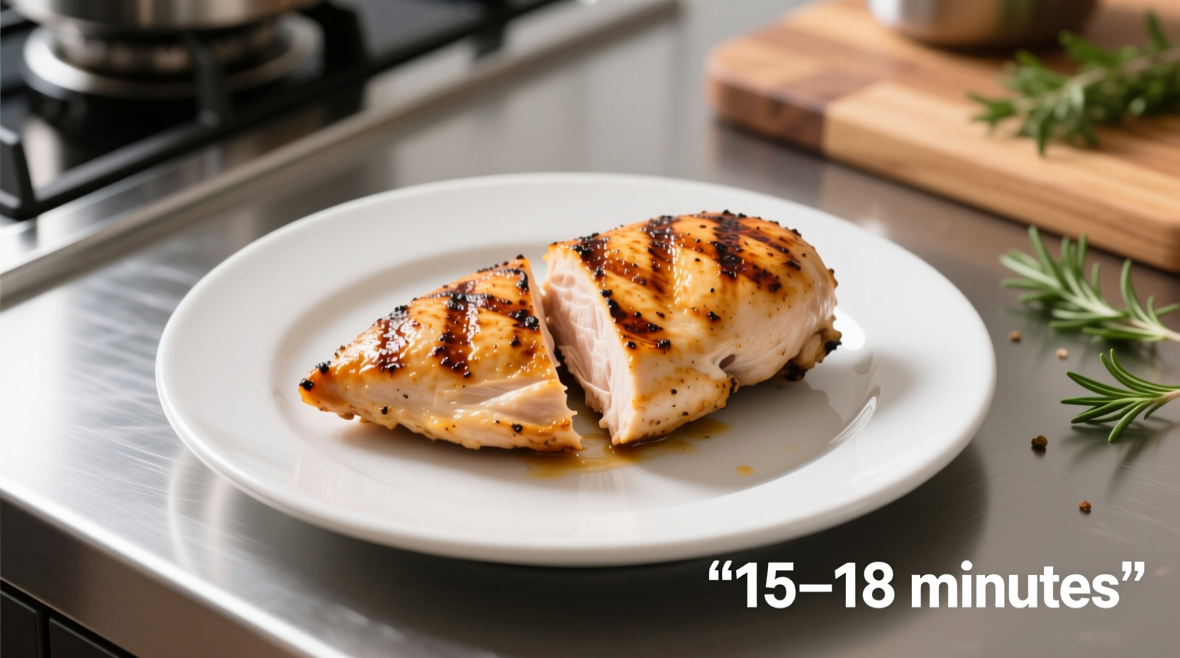 how long cook chicken breast