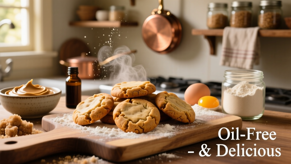 Air Fried Peanut Butter Cookies: Crispy, Chewy & Oil-Free