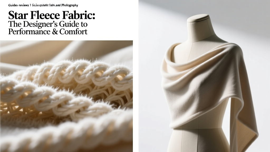Star Fleece Fabric: The Designer’s Guide to Performance & Comfort