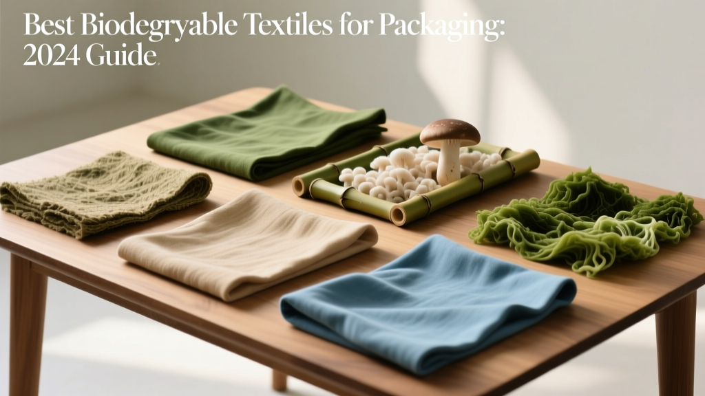 Best Biodegradable Textiles for Packaging: 2024 Guide