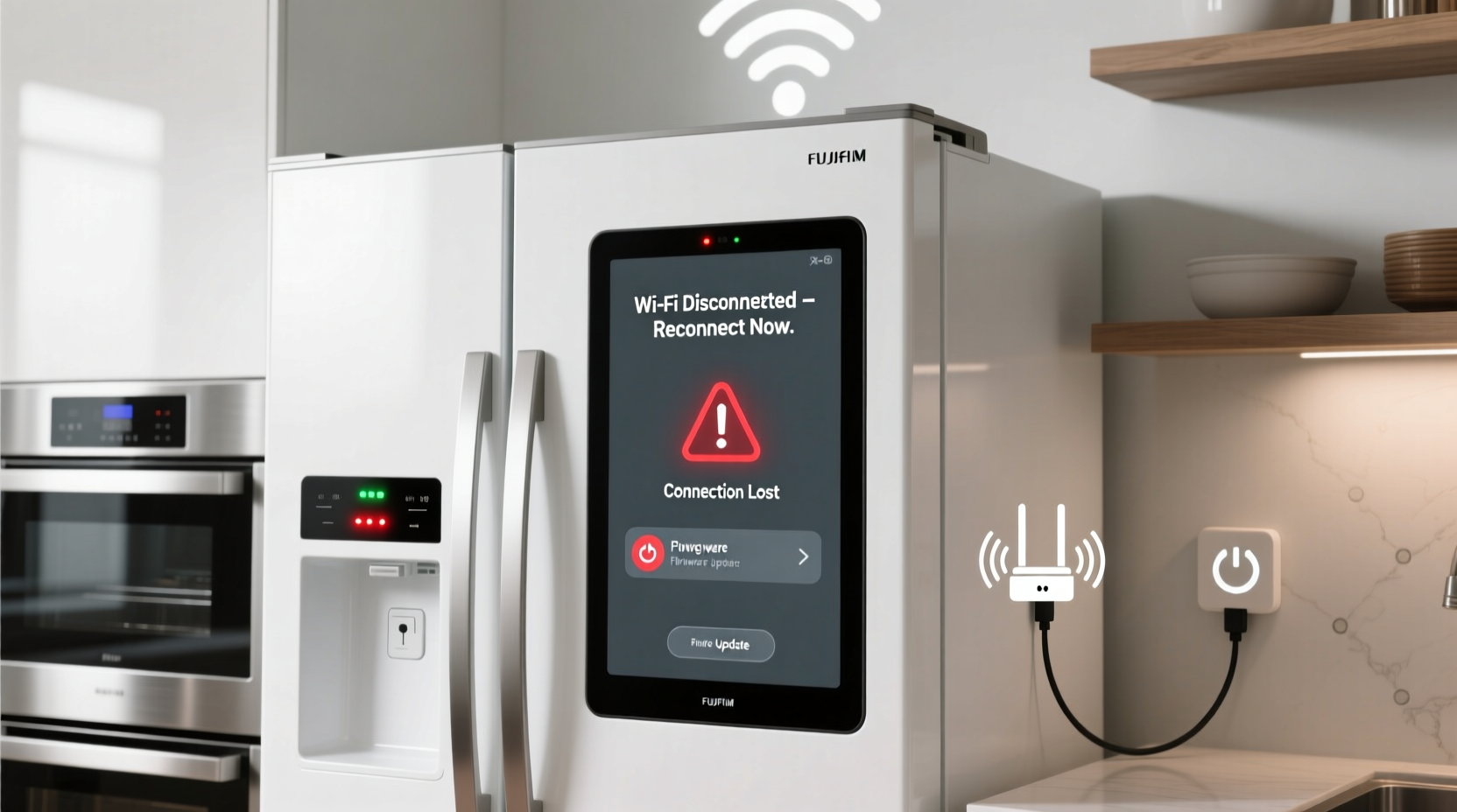 why does my smart fridge keep disconnecting and how to stabilize it