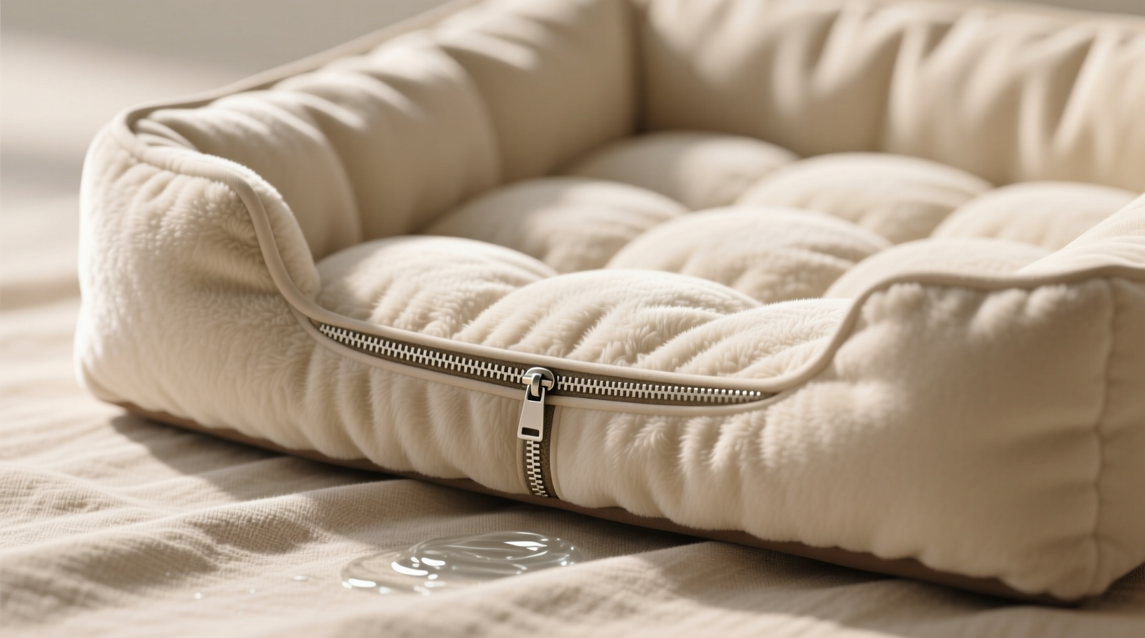 how to wash memory foam pet bed cover safely