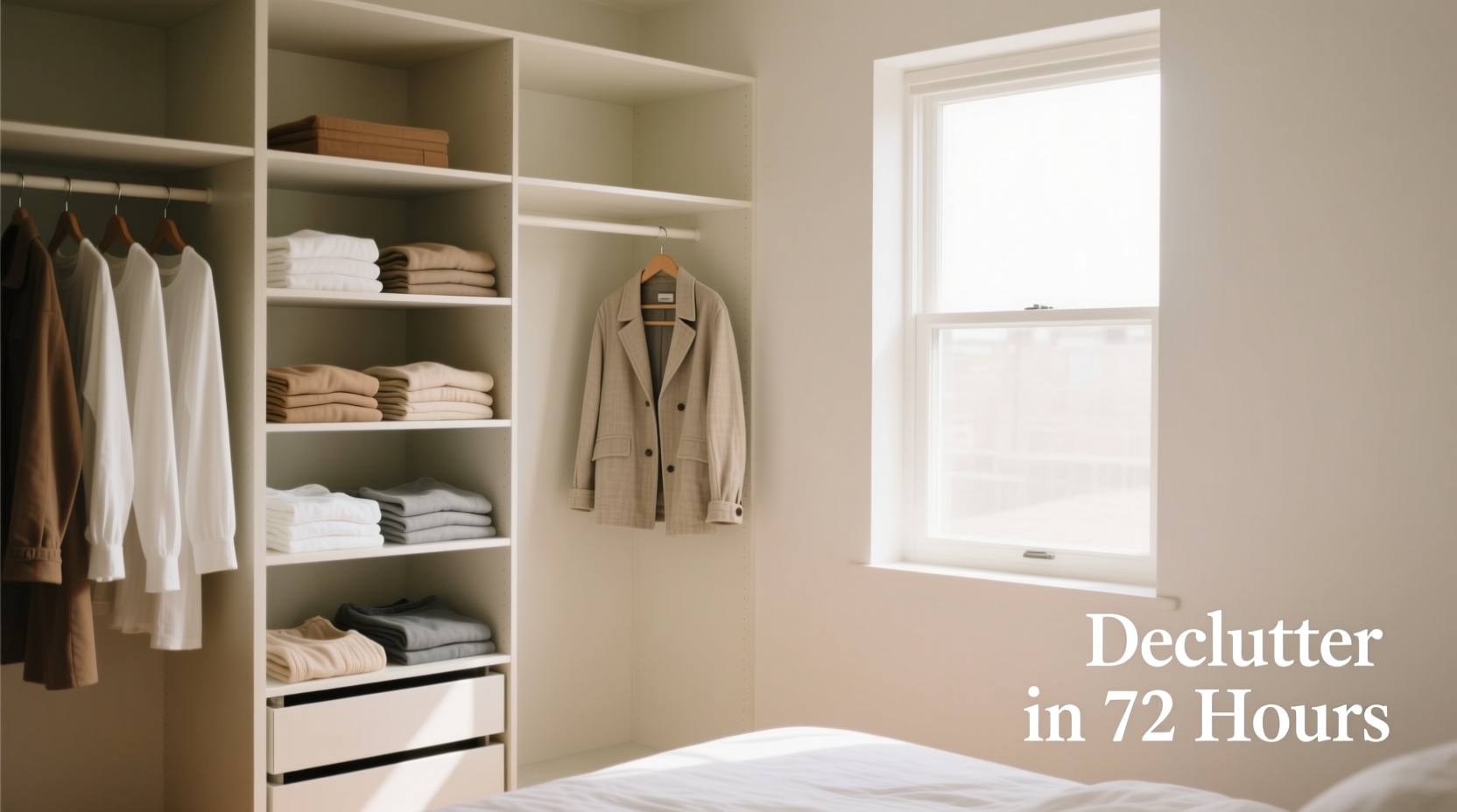 how to declutter your closet in one weekend minimalist approach