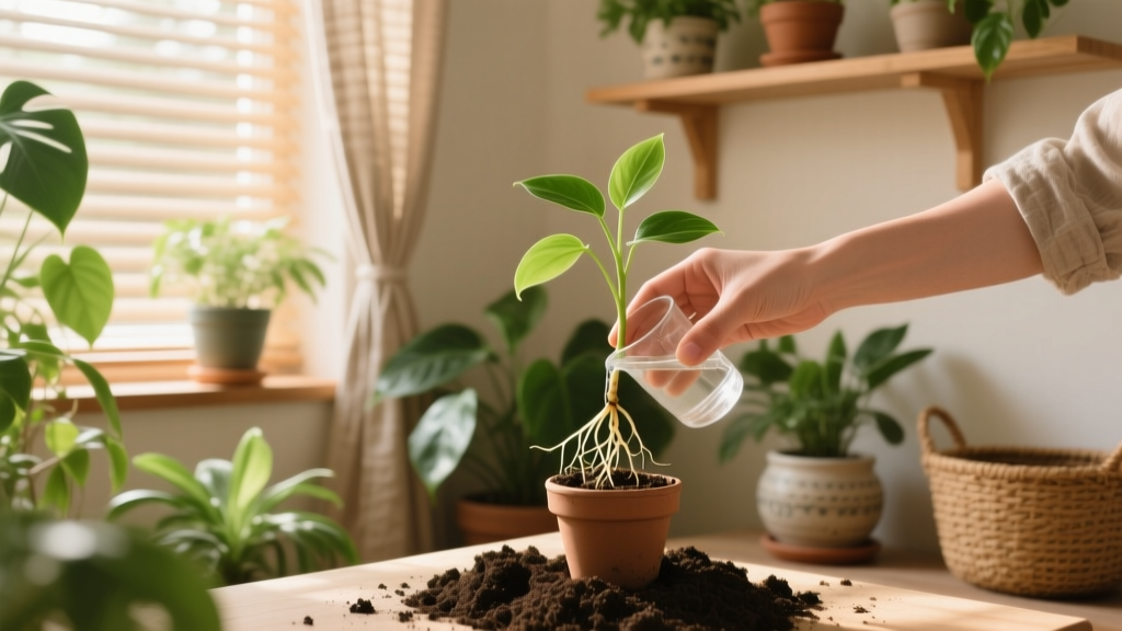 How to Transfer Water Propagated Plants to Soil
