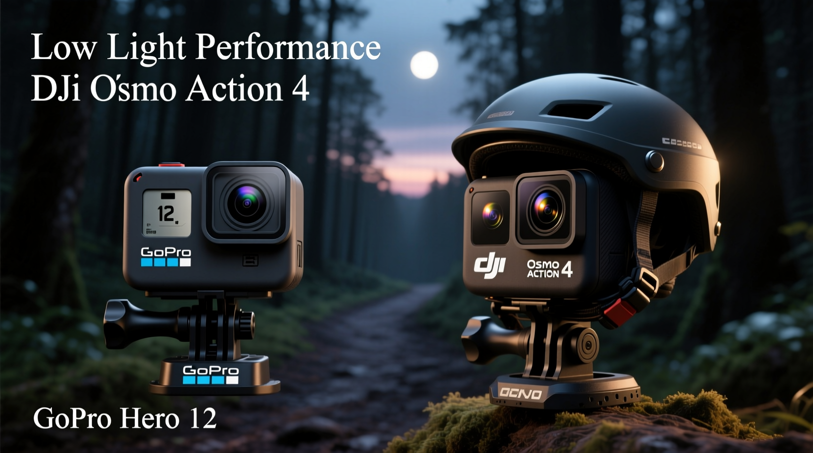 gopro hero 12 vs dji osmo action 4 is the low light performance finally better on dji