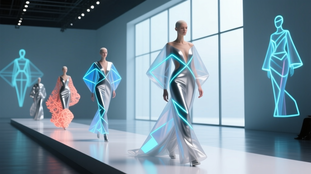 3D Rendering in Digital Fashion Shows: The New Runway